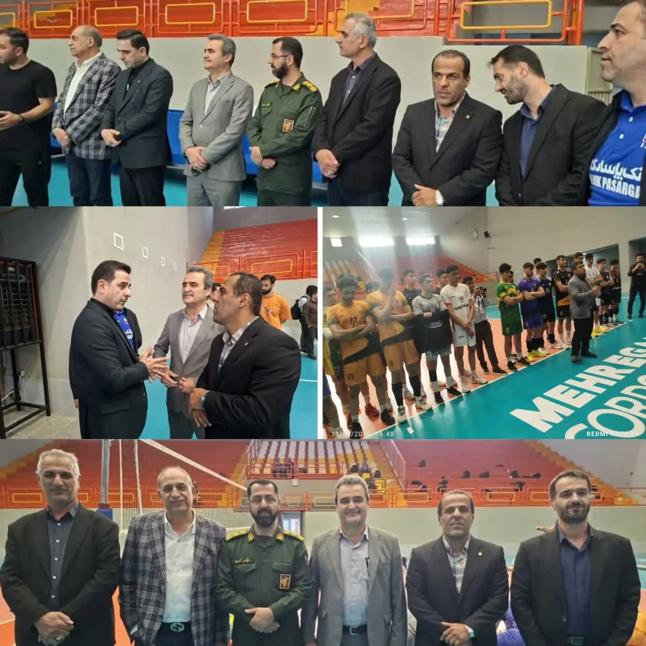 اردوی تیم ملی والیبال نوجوانان در نور آغاز شد