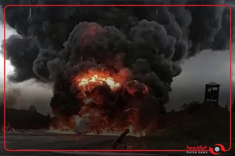 سقوط بمب‌افکن روسی
