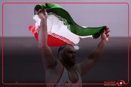 تبریک مسئولان وزارت ورزش و کمیته ملی المپیک به امین میرزازاده پس از کسب مدال طلای کشتی فرنگی بازی های آسیایی ناگویا