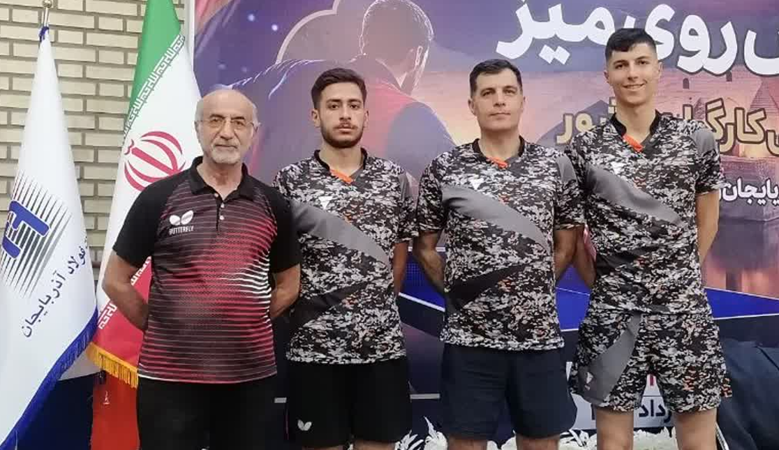 تنیسورهای قزوین گل کاشتند و قهرمان کشور شدند 