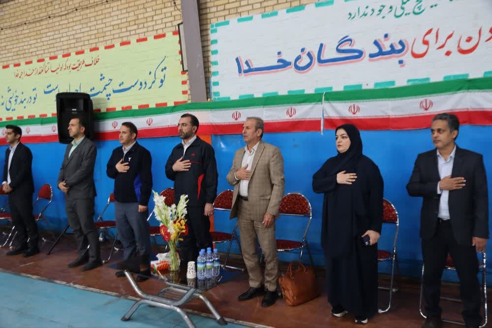 افتتاحیه المپیاد ورزش درون‌مدرسه‌ای شهرستان‌های استان تهران در اسلامشهر