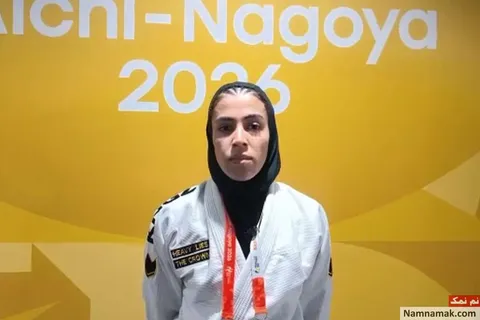 شهرزاد خشنودزاده پرچمدار ایران در مراسم اختتامیه بازی‌های آسیایی
