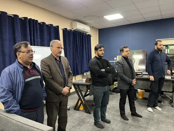 بازدید امیر زارعی، سرپرست اداره کل ورزش و جوانان خراسان رضوی از &laquo;قرارگاه امام شهید&raquo; در خانه جوان