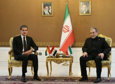 بارزانی و عراقچی تقویت روابط ایران و اقلیم کُردستان عراق را بررسی کردند