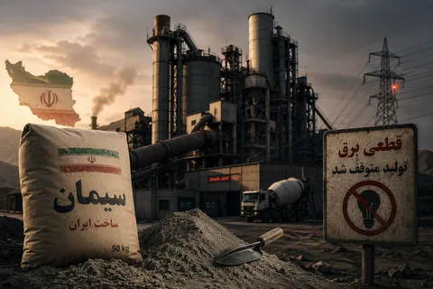ایران روی کوه سیمان، اما دور از بازار‌های جهانی/ خاموشی برق چگونه صادرات را از رقبای منطقه‌ای ربود؟