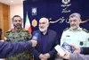 دیدار فرمانده انتظامی خوزستان با استاندار به مناسبت هفته دولت / تقدیر موالی زاده از تلاش‌های شبانه‌روزی فراجا در تامین امنیت مرزها و مناسبت‌های ملی و مذهبی