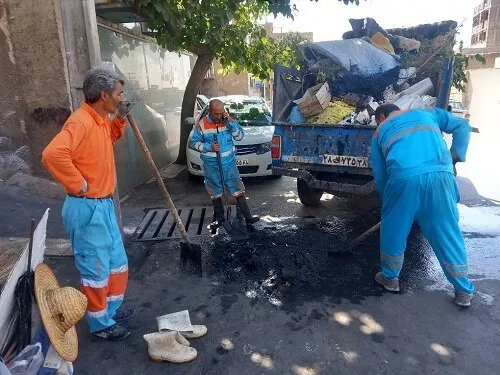 آغاز عملیات لایروبی منهول‌ها، انهار و مسیل‌های شهر کرج