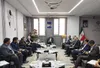 دیدار استاندار سیستان و بلوچستان با برزین ضرغامی، معاون صنایع‌دستی و هنرهای سنتی وزیر میراث فرهنگی