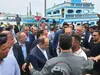 بازدید وزیر جهاد کشاورزی از اسکله صیادی پشت شهر بندرعباس