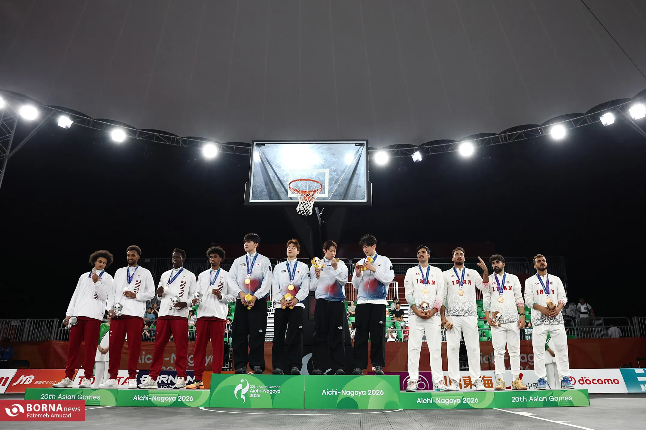 مدال برنز بسکتبال سه نقره ایران/ NOGOYA2026