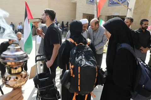 بـدرقه ۳۵۰ دانشـجوی داوطلب برای خدمت زائرین اربـعین حسینی