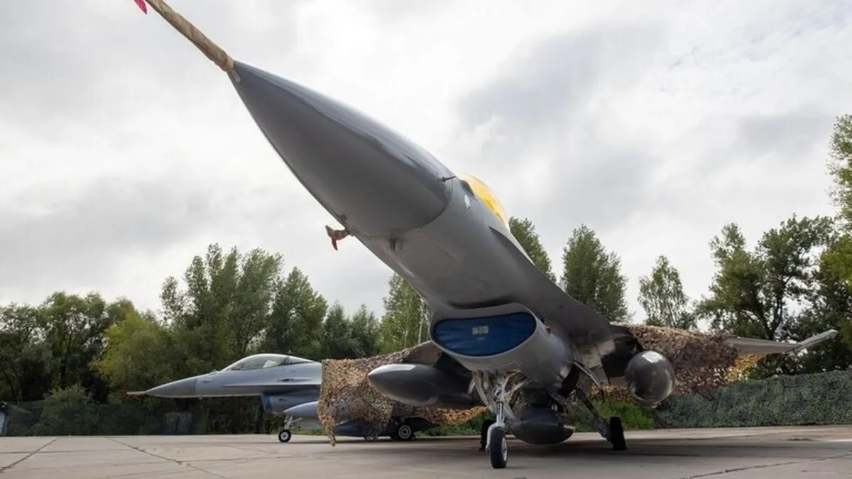 Media: US and Dutch pilots flying F-16s for Ukraine