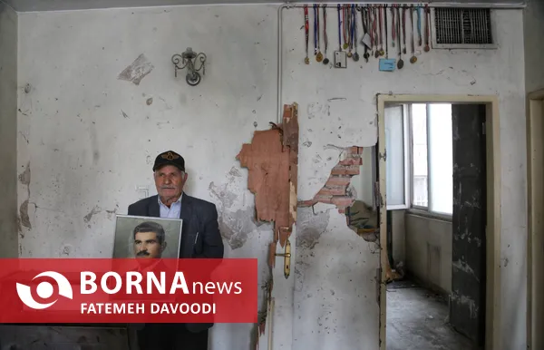 مناطق مورد اصابت تهران