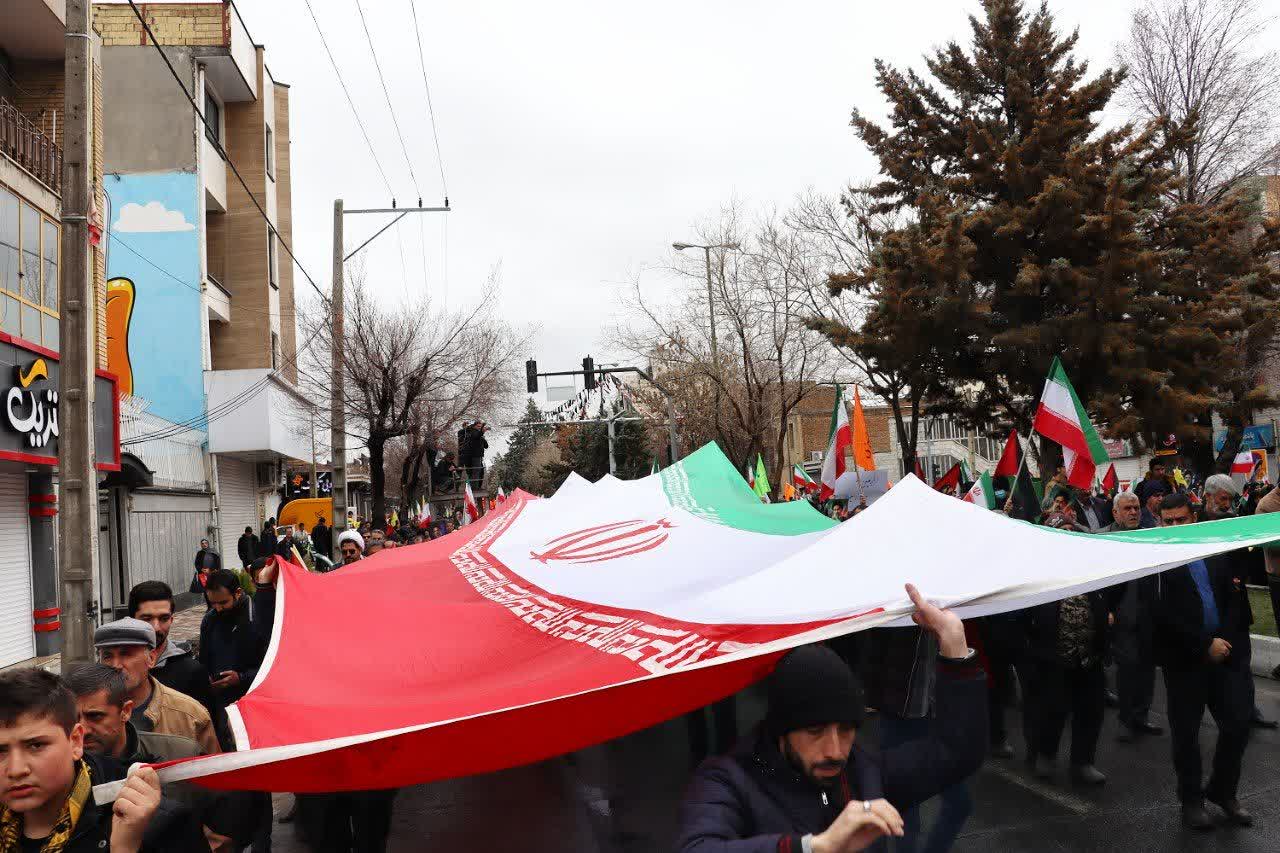 راهپیمایی مردم ولایتمدار چهارمحال و بختیاری در روز قدس