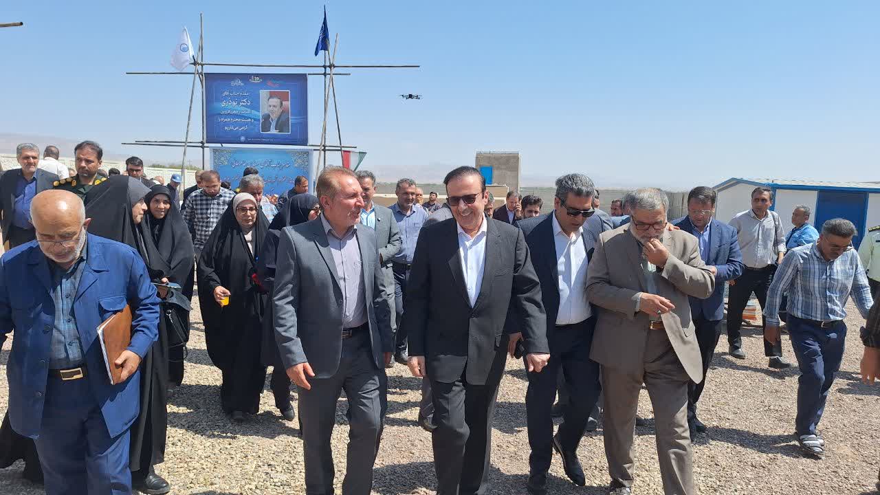 مجتمع آبرسانی قاقازان در بخش کوهین افتتاح شد