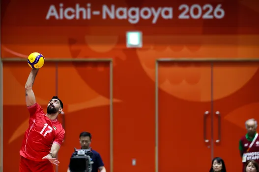 دیدار تیم های والیبال ایران و اندونزی/ NOGOYA2026