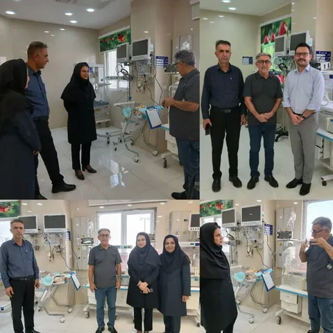 بخش مستقل نوزادان بیمارستان شهید طباطبایی باغملک بهره برداری شد