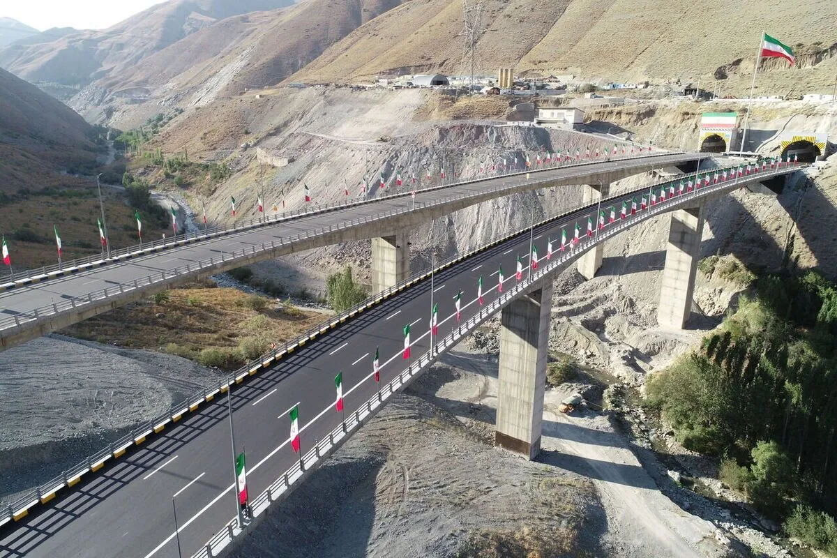 تحديث طريق طهران–شمال السريع باستخدام أحدث تجهيزات العالم الذكية