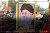 حضور میلیونی  مردم عراق در مراسم تشییع رهبر شهید  و شهدای  خانواده ایشان