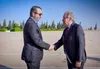 گوترش، اولین دبیرکل سازمان ملل پس از جنگ، وارد دمشق شد