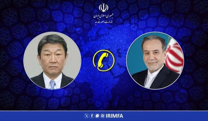 گفت‌وگوی تلفنی عراقچی با همتای ژاپنی خود