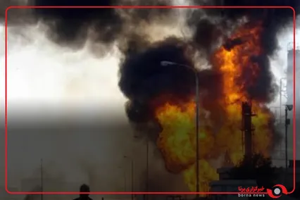آتش‌سوزی در بزرگترین نیروگاه برق کویت