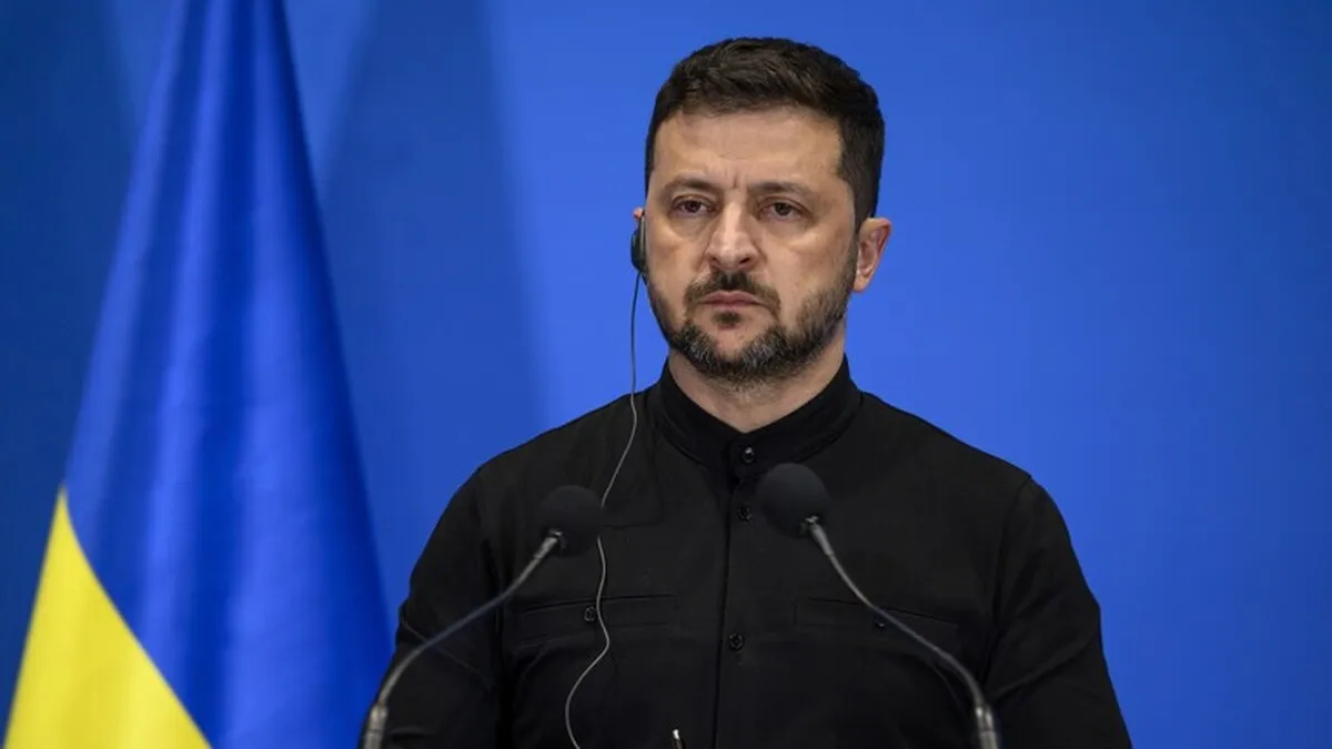 Zelensky rejects land swap idea floated by Trump