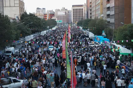 جشن«امت احمد» در قلب پایتخت
