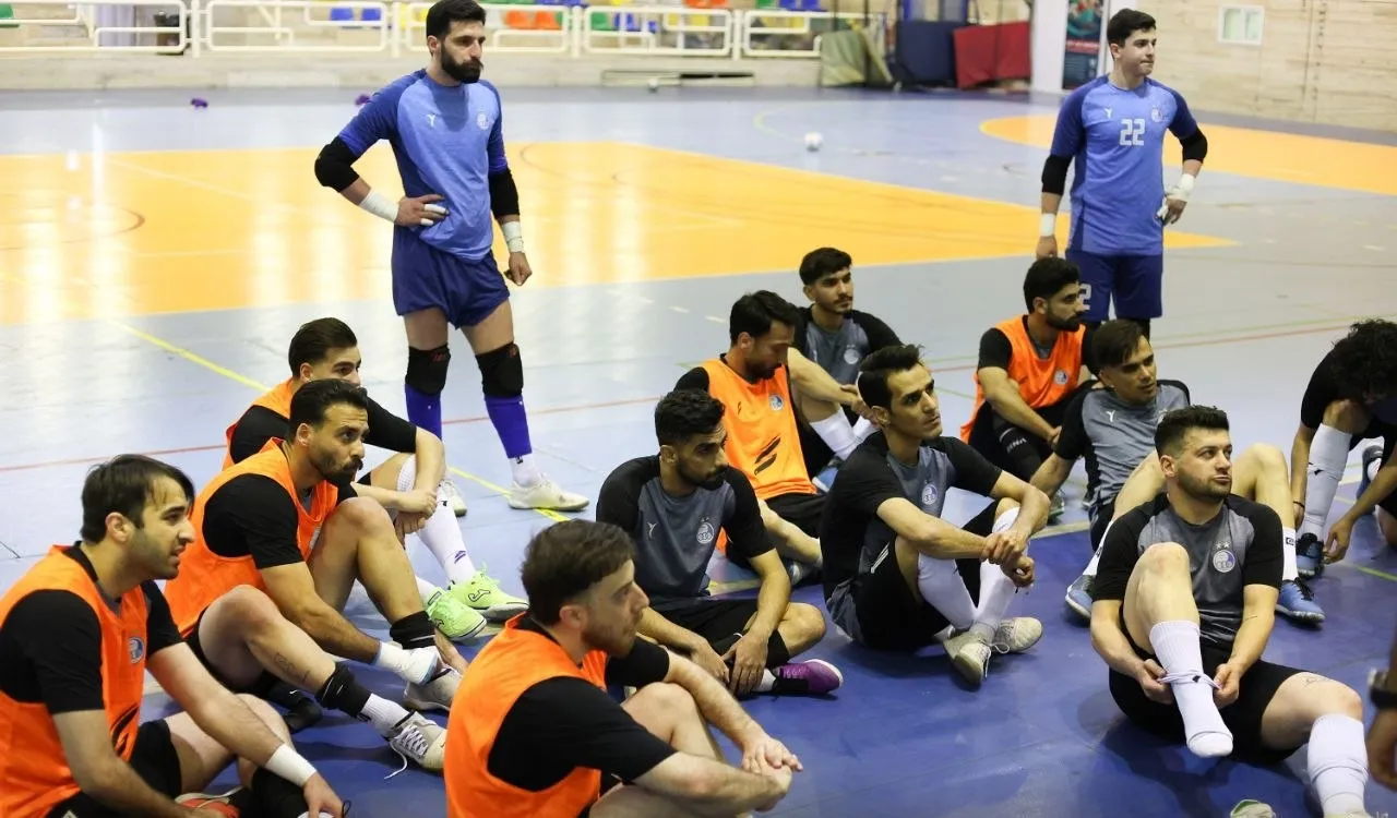 آغاز دوباره تمرینات تیم فوتسال استقلال