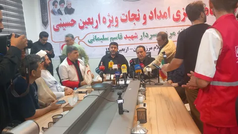 ۱۲۰ هزار داوطلب هلال‌احمر به زائران اربعین خدمات می‌دهند