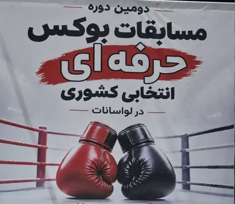 مقام سوم بوکسور سمنانی در رقابت‌های انتخابی بوکس حرفه‌ای کشور