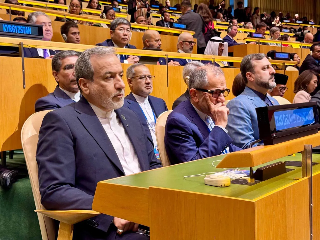 حضور وزیر امور خارجه کشورمان در افتتاحیه هشتاد و یکمین نشست مجمع عمومی سازمان ملل