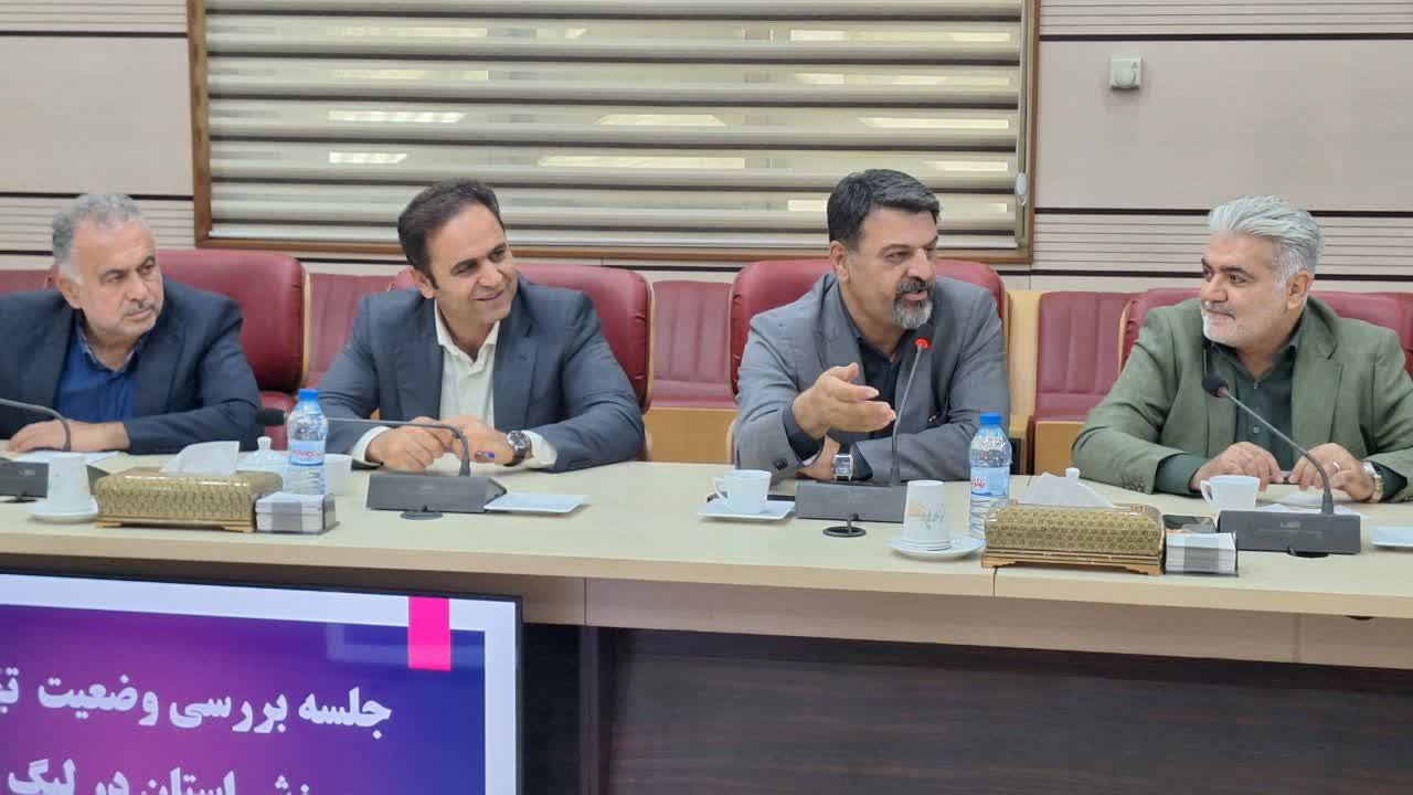 حمایت جدی از تیم های لیگ برتری قزوین برای حفظ آنها در استان در اولویت است