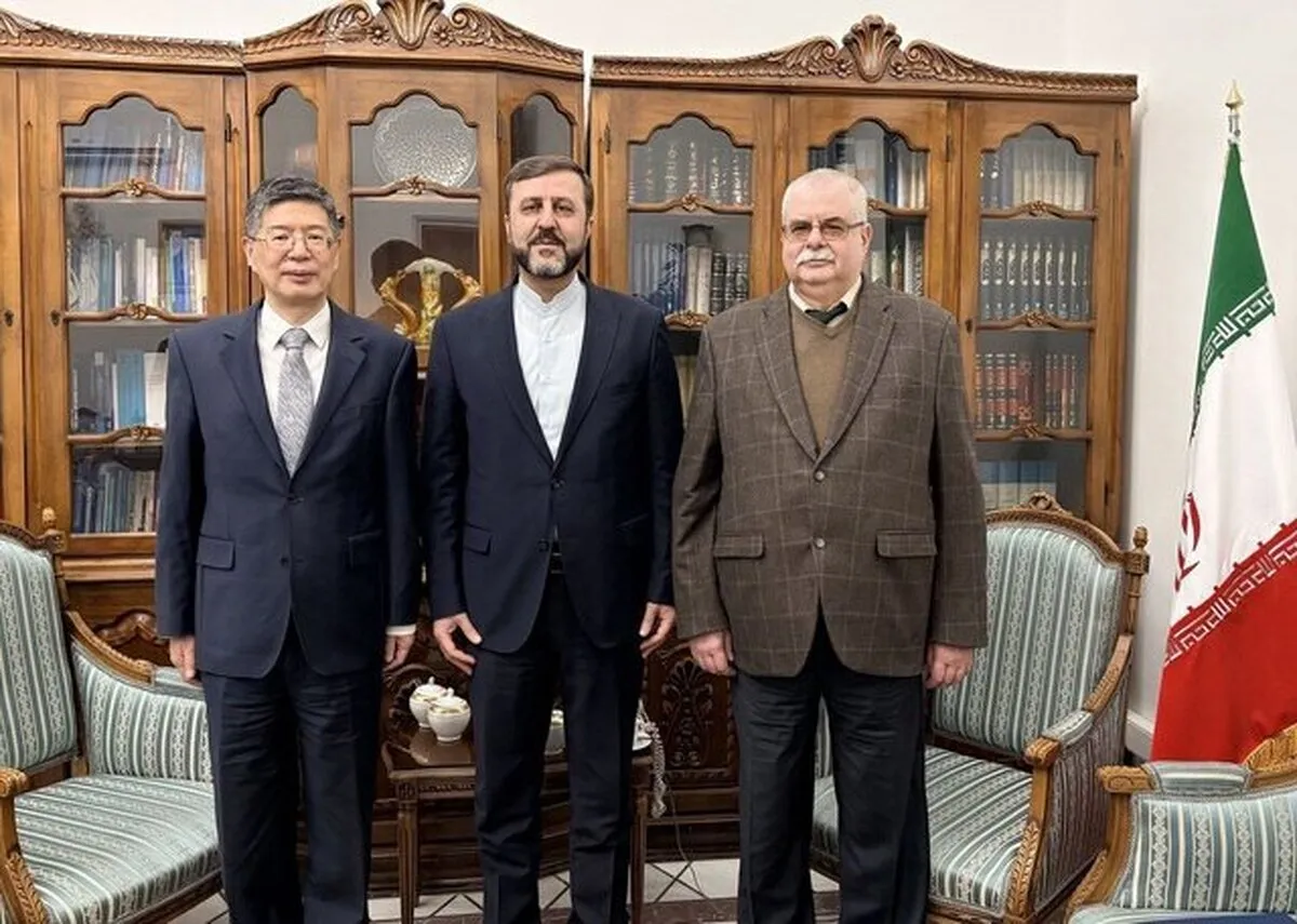 Gharibabadi Consults with Chinese and Russian Ambassadors in Tehran