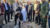 کلنگ ساخت یک مدرسه شش کلاسه در آبیک به زمین زده شد 