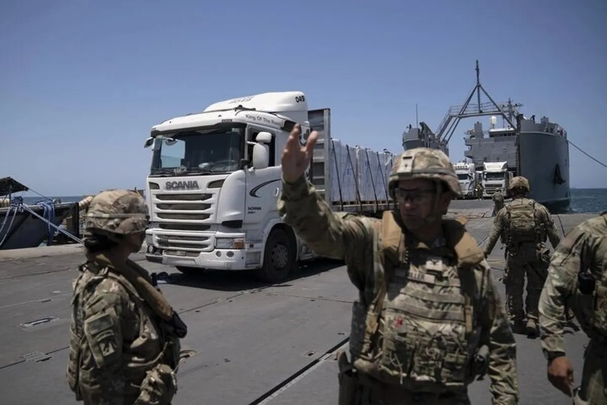 Report: US seeks to build large base near Gaza
