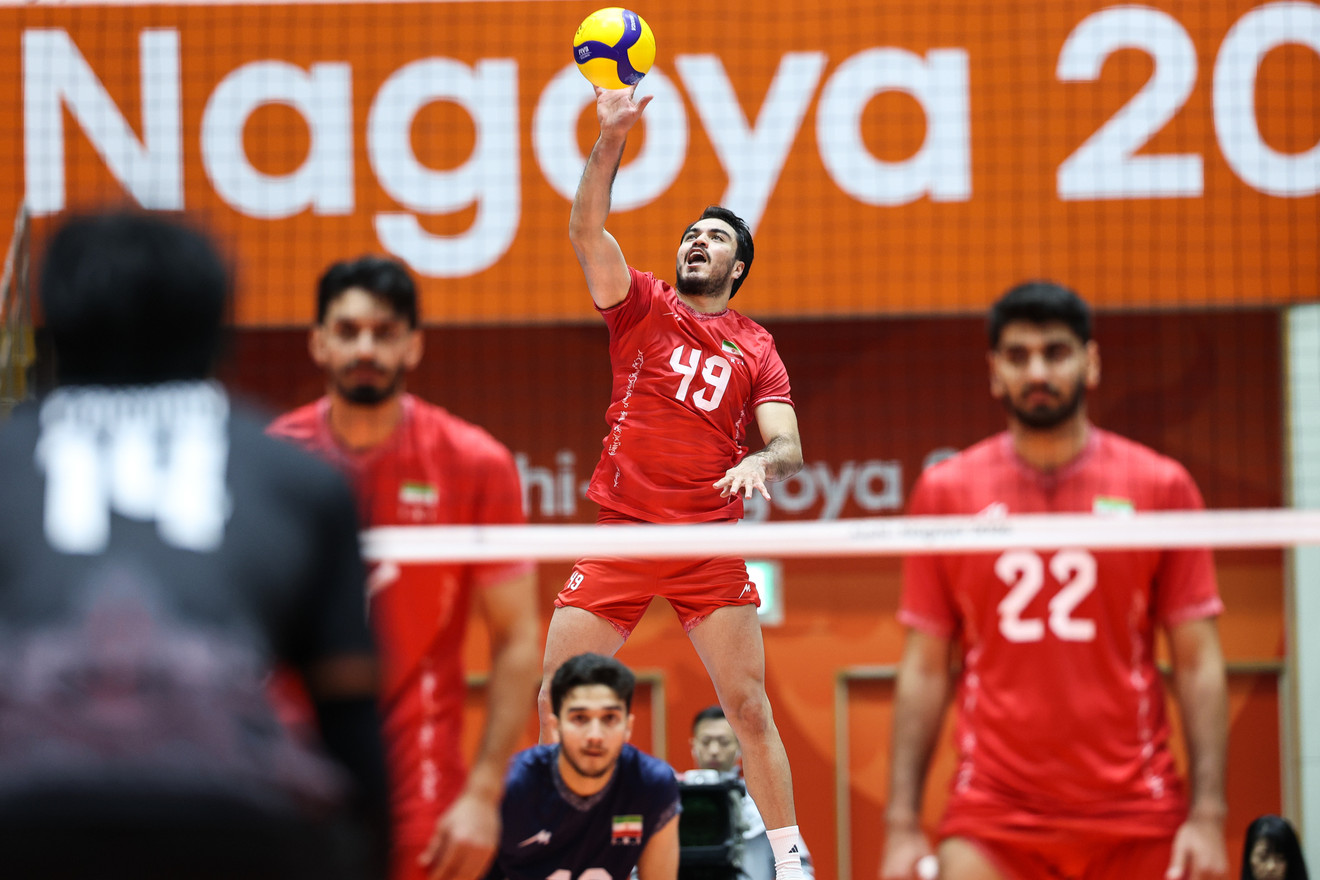 دیدار تیم های والیبال ایران و اندونزی/ NOGOYA2026