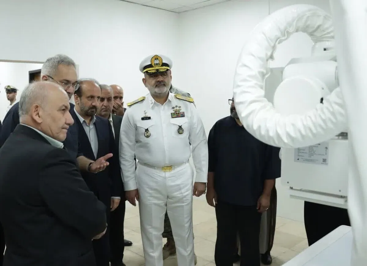 افتتاح هنرستان «دریایی ملوان» و «مرکز سونوگرافی و رادیولوژی» دانشگاه علوم دریایی امام خمینی (ره)