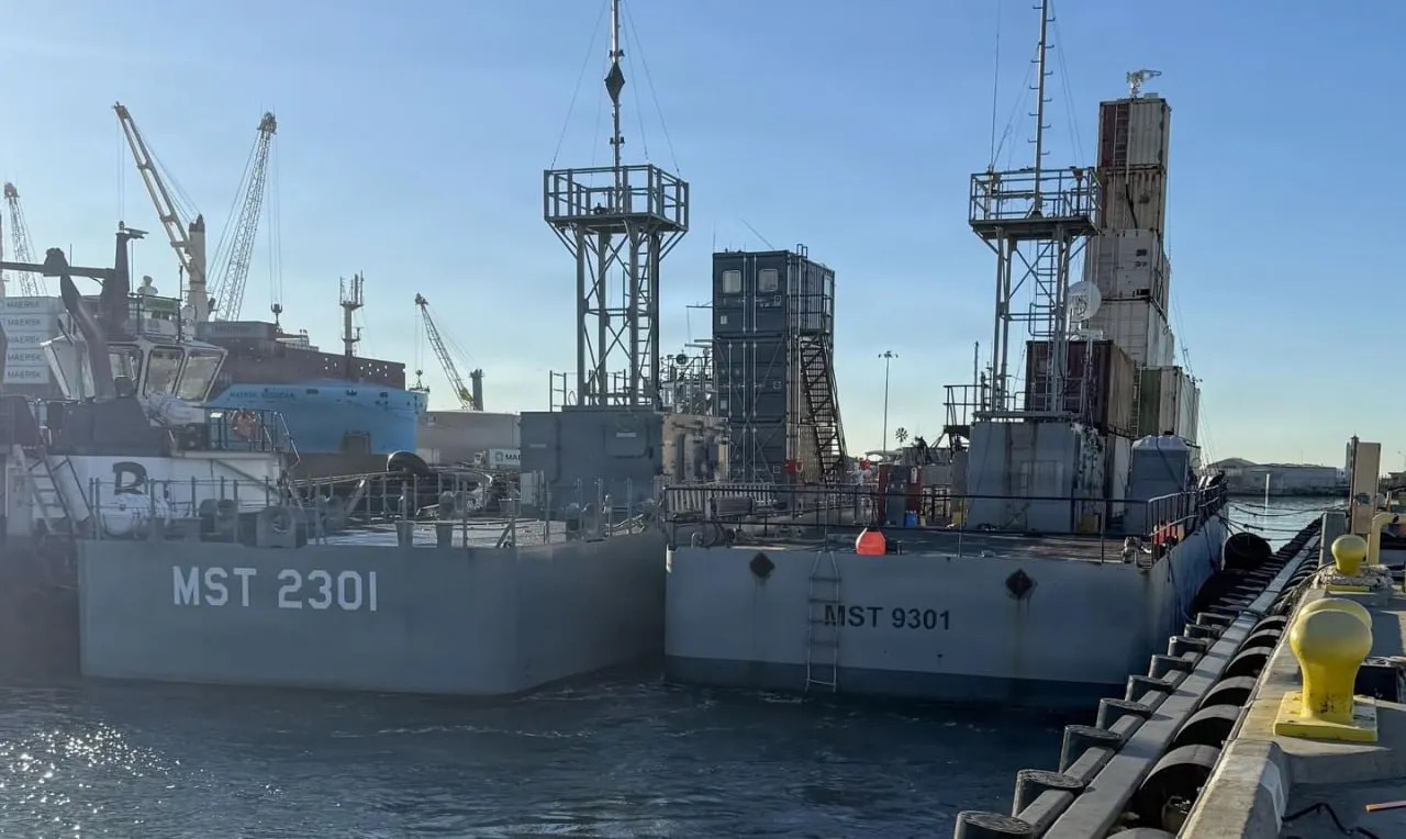 IRGC: U.S. MST Combat Support Vessel Struck by Naval Missiles