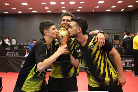 بازیکن تنیس روی میز سپاهان: این قهرمانی حاصل همدلی و غیرت طلایی‌پوشان بود
