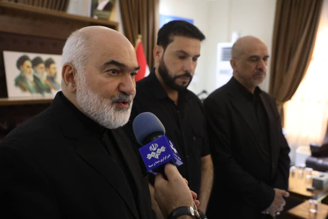 تقدیر استاندار خوزستان از همکاری استان میسان / موالیزاده: هماهنگیهای مشترک خدمترسانی به زایران را تسهیل کرده است تقدیر استاندار خوزستان از همکاری استان میسان / موالیزاده: هماهنگیهای مشترک خدمترسانی به زایران را تسهیل کرده است