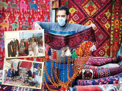 انتقال فروشندگان بازار پروانه به پارکینگ حافظ