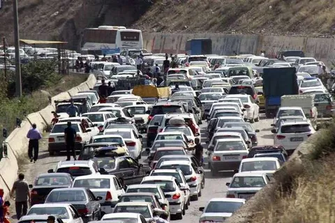 ورودی‌های شرقی پایتخت زیر بار ترافیک