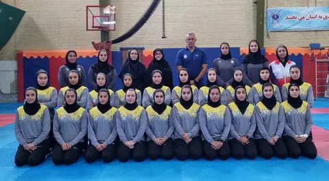 بررسی آمادگی ملی‌پوشان برای رقابت‌های ناگویا با حضور معاون توسعه ورزش بانوان در اردوی تیم ملی کبدی 