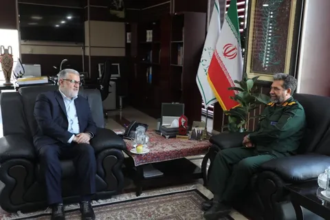 دیدار فرمانده سپاه سیدالشهدا با استاندار تهران