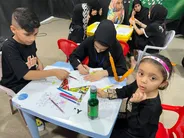 راه‌اندازی حسینیه کودک در موکب اربعینی شهرداری منطقه ۸