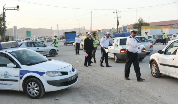 ترافیک سنگین در جاده های استان قزوین در مسیر بازگشت زائران