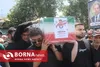 پیکر شهید نیما مرادی در بندرانزلی آرام گرفت