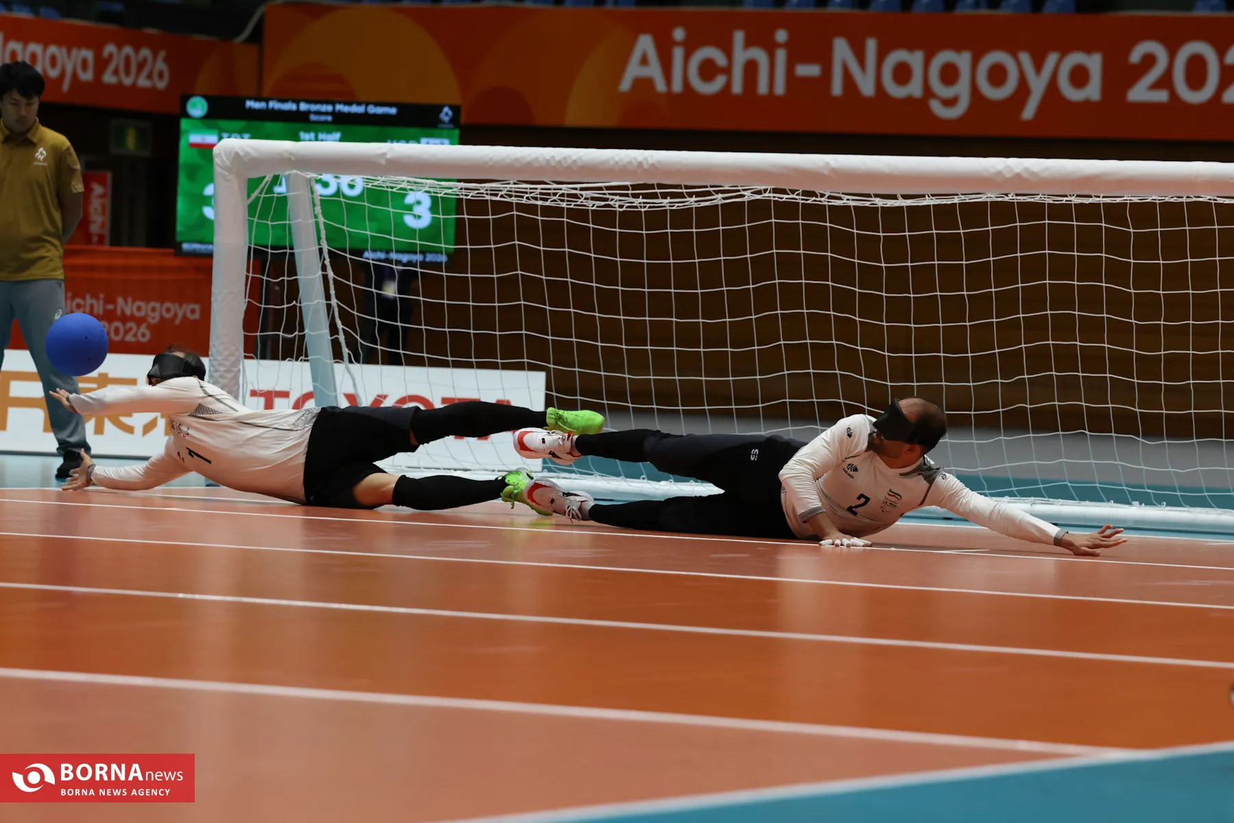 دیدار تیم‌های گلبال ایران و کره جنوبی/NAGOYA2026