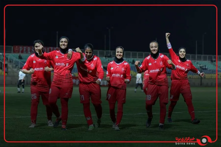 گل اول پرسپولیس به استقلال توسط فاطمه رضایی به ثمر رسید